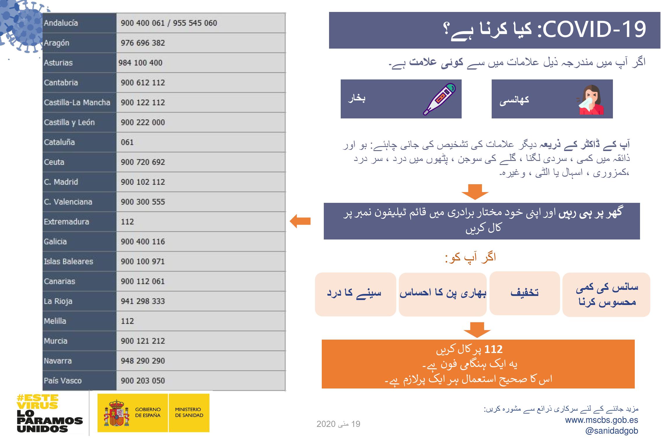 کیا کرنا ہے؟ :COVID-19