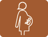 Imagen animada. Mujer embarazada
