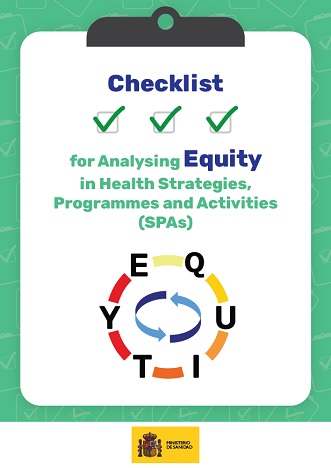English version - Checklist for analysing Equity in Health Strategies, Programmes and Activities (2022)
