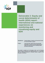 Equity and social determinants of health (SDH) report- international and national experiences on monitoring and visualising equity and SDH