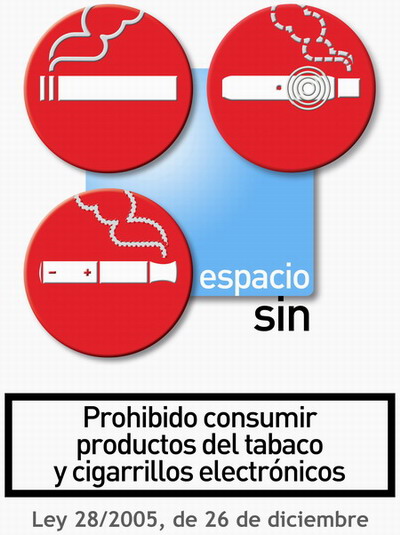 Señal de prohibido fumar – Canal del Área de Tecnología Educativa