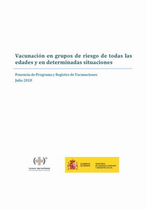 Publicación Vacunación en Grupos de Riesgo de todas las edades y en determinadas situaciones