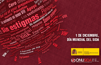 Campa&ntilde;a D&iacute;a Mundial del Sida, 2015. &ldquo;SIN ESTIGMAS&rdquo;