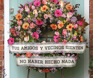 NO Permitas la Violencia de G&eacute;nero. Tus Amigos y Vecinos Sienten NO  Haber  Hecho. Cuando hay maltrato en una pareja, no son s&oacute;lo cosas de pareja.