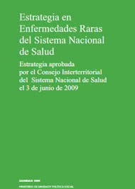 portada libro estrategia Enfermedades Raras