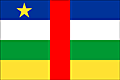 Bandera de REPÚBLICA CENTROAFRICANA