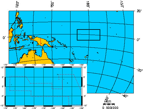 Mapa de KIRIBATI