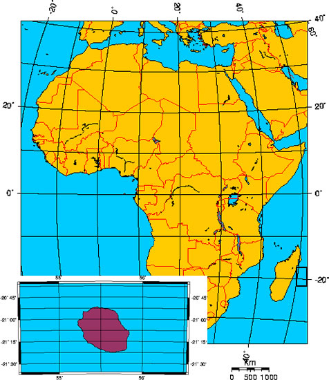 Mapa de REUNIN