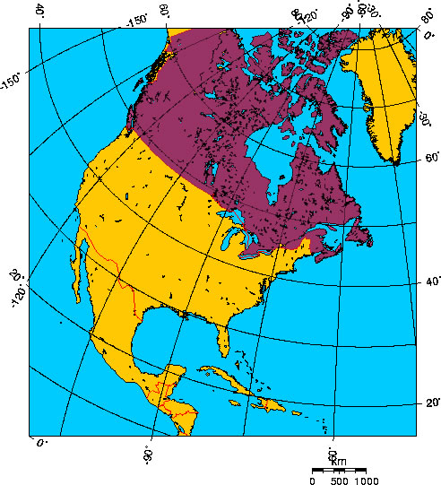 Mapa de CANAD