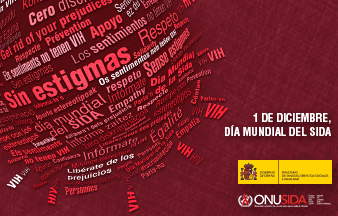 Campaña Día Mundial del Sida, 2015. “SIN ESTIGMAS”