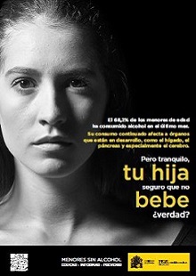 Campaña de prevención del consumo de Alcohol en Menores. Menores Sin Alcohol - Educar - Informar - Prevenir