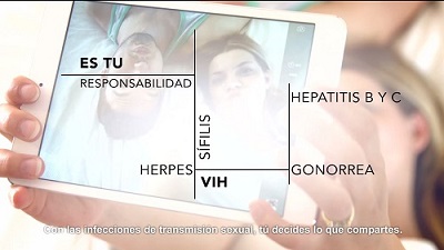 Con las Infecciones de Transmisión Sexual #túdecidesloquecompartes