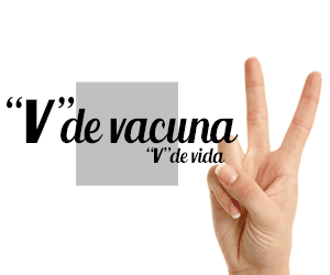 Campaña de Vacunación.  “V”de vacuna “V”de vida. Las vacunas salvan vidas