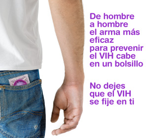 No dejes que el VIH se fije en tí. Campaña HSH 2009