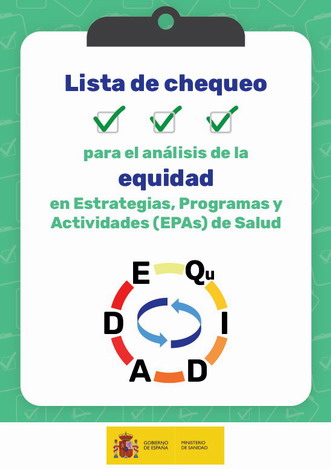 Lista de chequeo para el an&aacute;lisis de la equidad en estrategias, programas y actividades (EPAs) de Salud (2022)