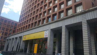 Facade of the Ministry of Health building