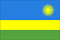 Bandera de RUANDA (Rwanda)