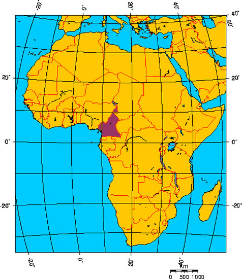 Mapa de CAMERN