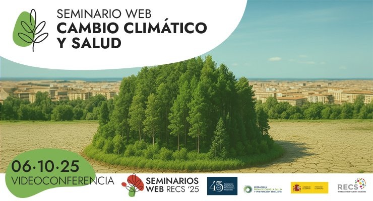 Seminario Web Cambio Climático y Salud