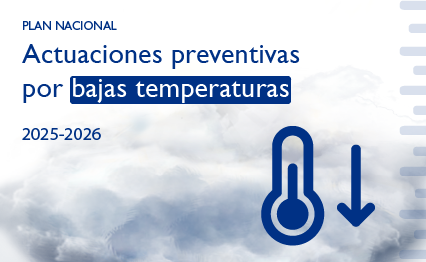 Plan Nacional de actuaciones preventivas por Bajas Temperaturas