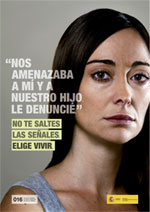 Nos amenazaba a m&iacute; y a nuestro hijo. Le denunci&eacute;.