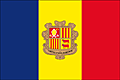 Bandera de ANDORRA