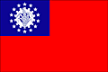 Bandera de MYANMAR (Burma)