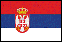 Bandera de SERBIA (Repblica de Serbia)