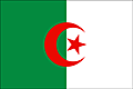 Bandera de ARGELIA