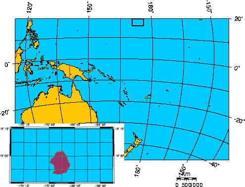 Mapa de NIUE