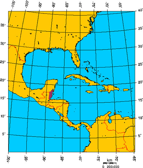 Mapa de BELICE