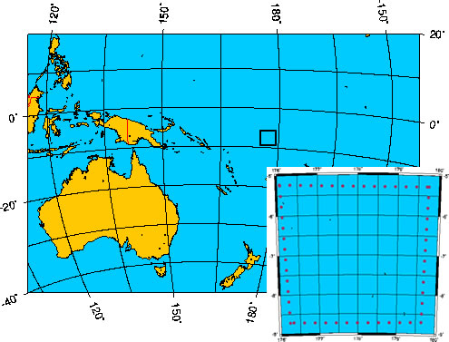 Mapa de TUVALU
