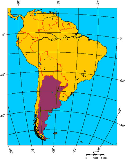 Mapa de ARGENTINA