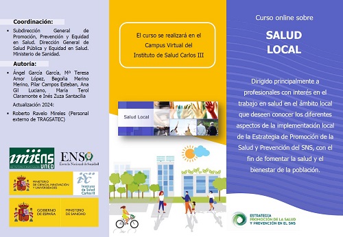 Curso online sobre Salud Local