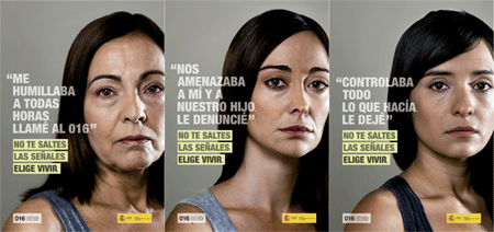 Campaña contra la Violencia de Género. No te Saltes las Señales , Elige Vivir