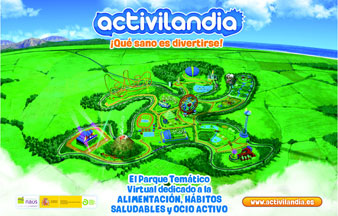 Activilandia, Parque Temático Virtual para promover los Hábitos Saludables en niños de 6 a 12 años