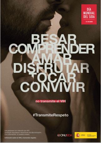 Campa&ntilde;a D&iacute;a Mundial del Sida #TransmiteRespeto