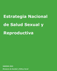 portada libro estrategia Salud Sexual y Reproductiva