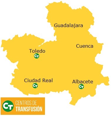 Centros de Transfusión de Castilla-La Mancha