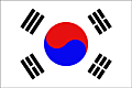 Bandera de COREA DEL SUR