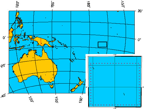 Mapa de TOKELAU