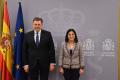 07/02/2023 - La ministra Carolina Darias recibe al ministro de Sanidad rumano Alexander Rafila para avanzar en acuerdos entre ambos países en materia sanitaria