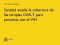 25/04/2025 - Sanidad amplía la cobertura de las terapias CAR-T para personas con el VIH