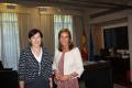 14/05/2014 - La ministra de Sanidad, Servicios Sociales e Igualdad, Ana Mato, durante la reunión que ha mantenido hoy con la consejera de Sanidad de Murcia, Catalina Lorenzo