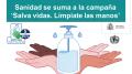 04/05/2023 - El Ministerio de Sanidad se suma a la campaña de la OMS "Salva vidas. Límpiate las manos"
