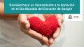14/06/2023 - Sanidad hace un llamamiento a la donación en el Día Mundial del Donante de Sangre