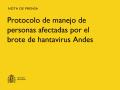 04/06/2026 - Sanidad establece los criterios de alta hospitalaria y seguimiento para los casos confirmados de hantavirus