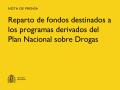 23/06/2026 - El Gobierno autoriza el reparto de más de 21 millones de euros para programas de lucha contra las drogas