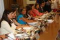 10/09/2014 - La ministra de Sanidad, servicios Sociales e Igualdad, Ana Mato, durante la reunión que ha mantenido con los Portavoces Parlamentarios de la Comisión de Igualdad.