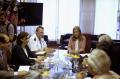 20/09/2014 - La ministra Ana Mato, reunida con los representantes de los ministerios de Exteriores y Cooperación, de Defensa y de la Comunidad de Madrid para coordinar el traslado del ciudadano español diagnosticado del virus Ébola en Sierra Leona